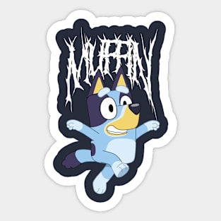 Muffin Bluey Sticker